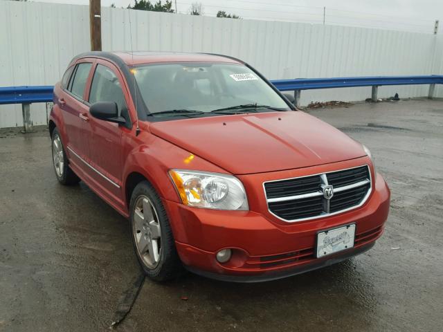 1B3HB78K97D169286 - 2007 DODGE CALIBER R/ ORANGE photo 1