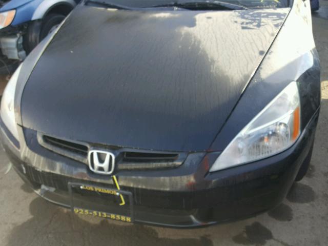 1HGCM56486A074893 - 2006 HONDA ACCORD LX BLACK photo 7