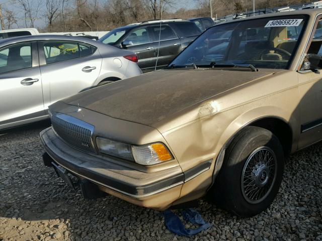 1G4AH54N0M6452822 - 1991 BUICK CENTURY CU GOLD photo 10