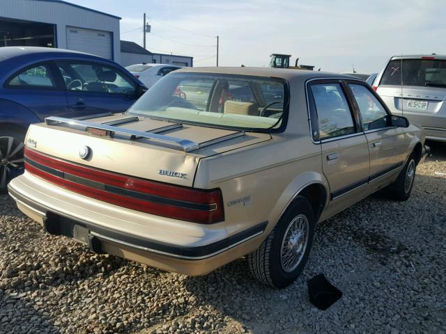 1G4AH54N0M6452822 - 1991 BUICK CENTURY CU GOLD photo 4