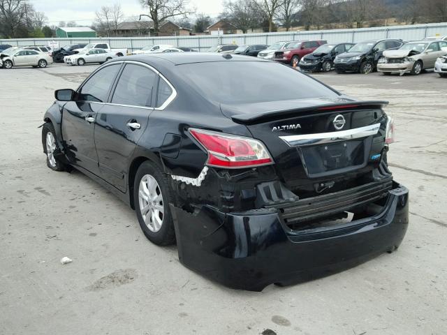 1N4AL3AP8EC186391 - 2014 NISSAN ALTIMA 2.5 BLACK photo 3