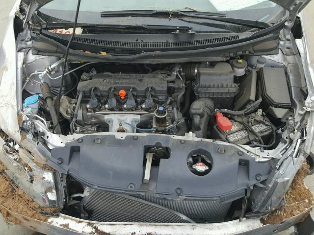 19XFB2E57FE014448 - 2015 HONDA CIVIC LX SILVER photo 7