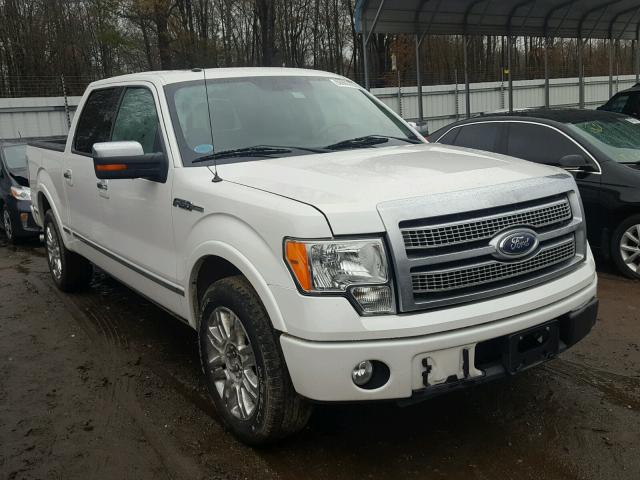 1FTFW1CV2AFA76727 - 2010 FORD F150 SUPER WHITE photo 1