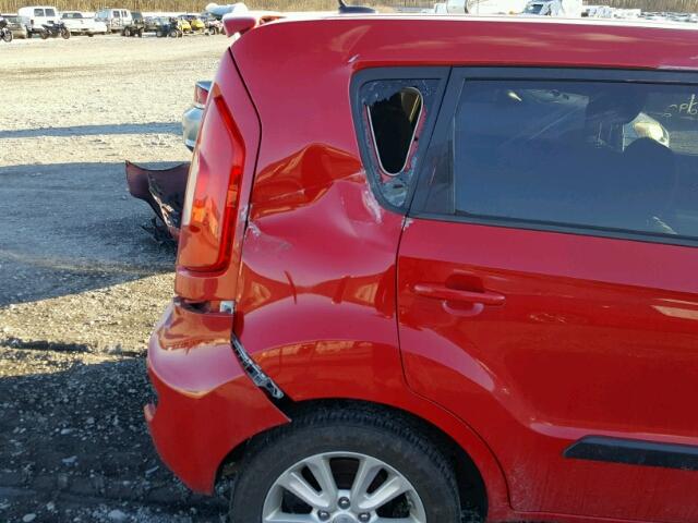 KNDJT2A64C7372124 - 2012 KIA SOUL + RED photo 9