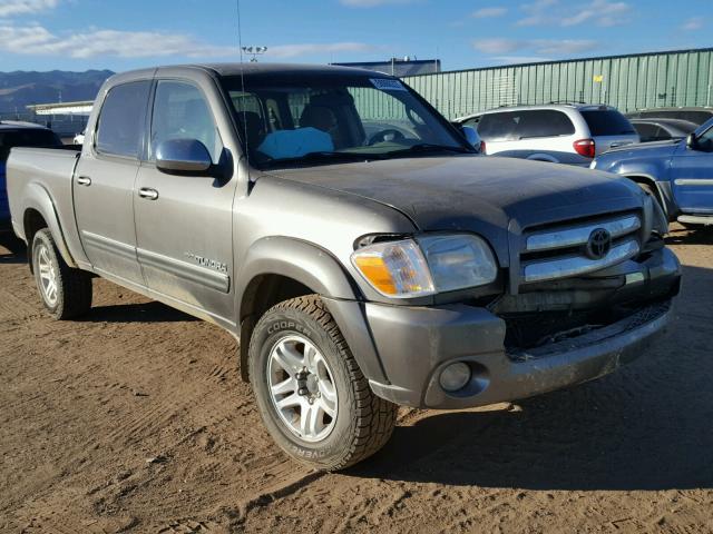 5TBDT44125S499402 - 2005 TOYOTA TUNDRA DOU GRAY photo 1