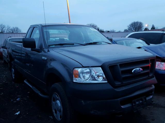 1FTRF14W87NA72376 - 2007 FORD F150 GRAY photo 1