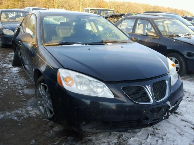 1G2ZG528754110499 - 2005 PONTIAC G6 BLACK photo 1