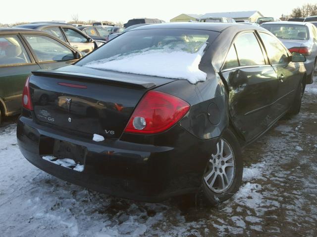 1G2ZG528754110499 - 2005 PONTIAC G6 BLACK photo 4