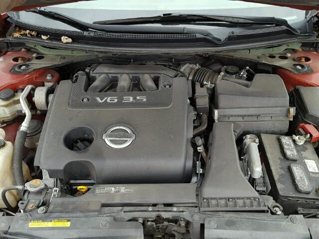 1N4BL21E38C187546 - 2008 NISSAN ALTIMA 3.5 RED photo 7