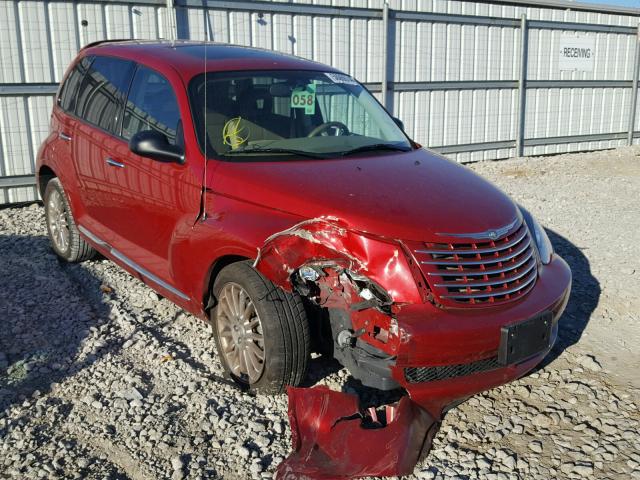 3A8FY68848T138423 - 2008 CHRYSLER PT CRUISER RED photo 1