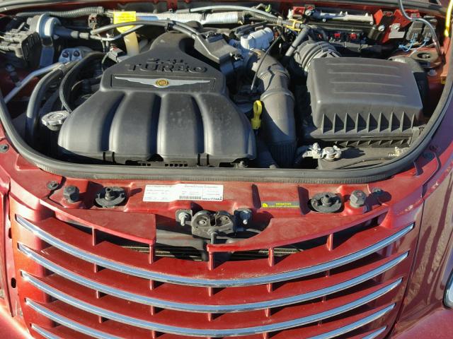 3A8FY68848T138423 - 2008 CHRYSLER PT CRUISER RED photo 7