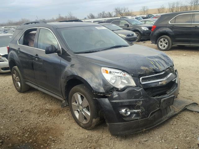 2GNALPEK3C6224171 - 2012 CHEVROLET EQUINOX LT BLACK photo 1