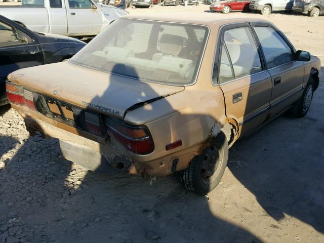 1NXAE97A5LZ087525 - 1990 TOYOTA COROLLA LE BROWN photo 4