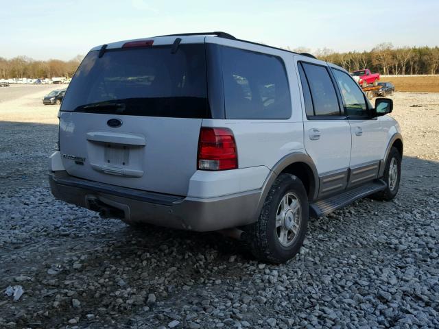 1FMRU17L33LA08738 - 2003 FORD EXPEDITION WHITE photo 4