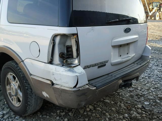 1FMRU17L33LA08738 - 2003 FORD EXPEDITION WHITE photo 9