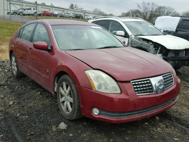 1N4BA41E05C836233 - 2005 NISSAN MAXIMA SE RED photo 1