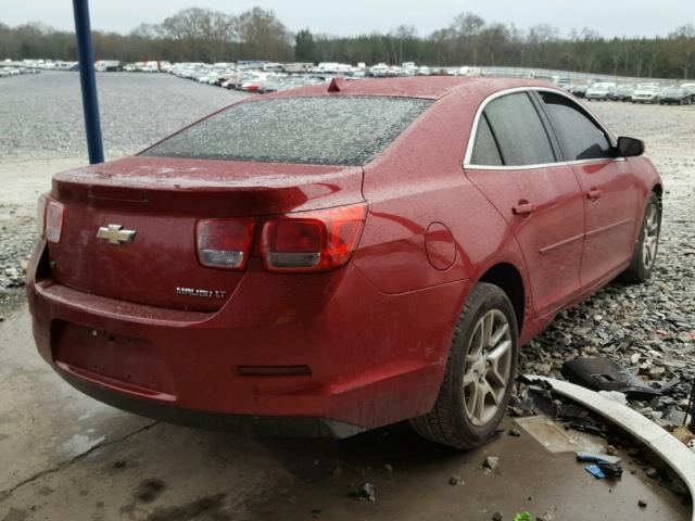 1G11C5SL5EF198314 - 2014 CHEVROLET MALIBU 1LT RED photo 4