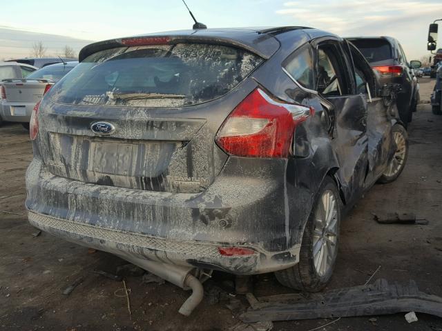 1FADP3N26EL303398 - 2014 FORD FOCUS TITA GRAY photo 4