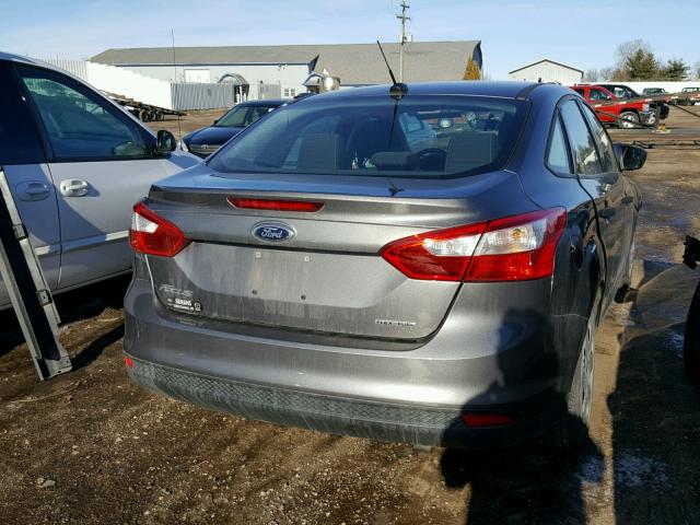 1FADP3E21EL234359 - 2014 FORD FOCUS S GRAY photo 4