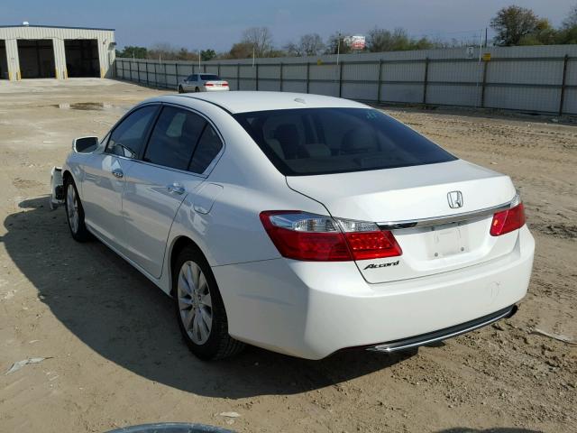 1HGCR2F80FA065043 - 2015 HONDA ACCORD EXL WHITE photo 3