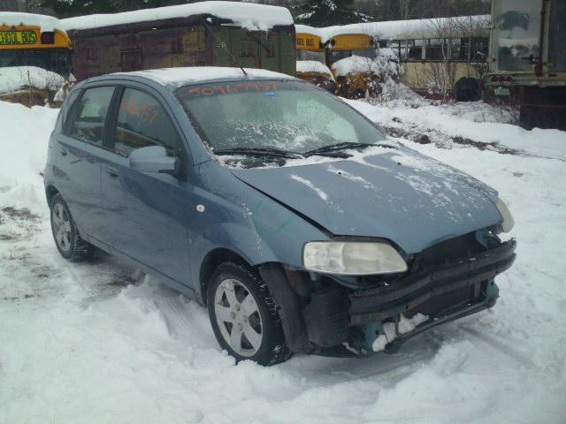 KL1TD66648B062301 - 2008 CHEVROLET AVEO BASE BLUE photo 1