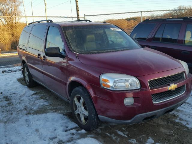 1GNDV23L25D245054 - 2005 CHEVROLET UPLANDER L BURGUNDY photo 1