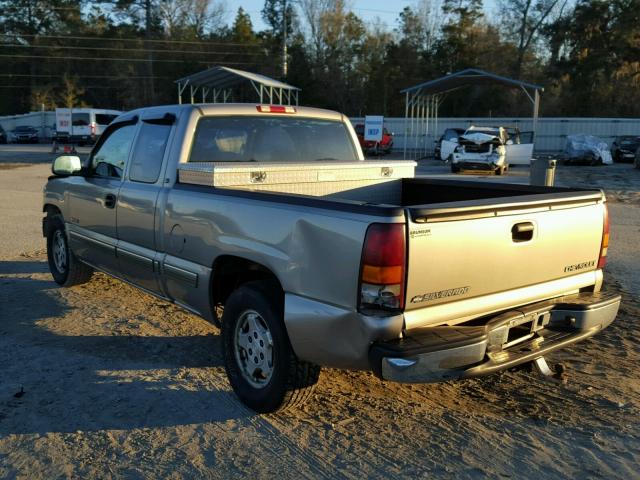 2GCEC19V611316431 - 2001 CHEVROLET SILVERADO GRAY photo 3