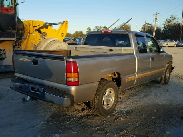 2GCEC19V611316431 - 2001 CHEVROLET SILVERADO GRAY photo 4