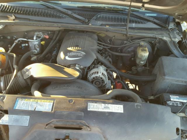 2GCEC19V611316431 - 2001 CHEVROLET SILVERADO GRAY photo 7