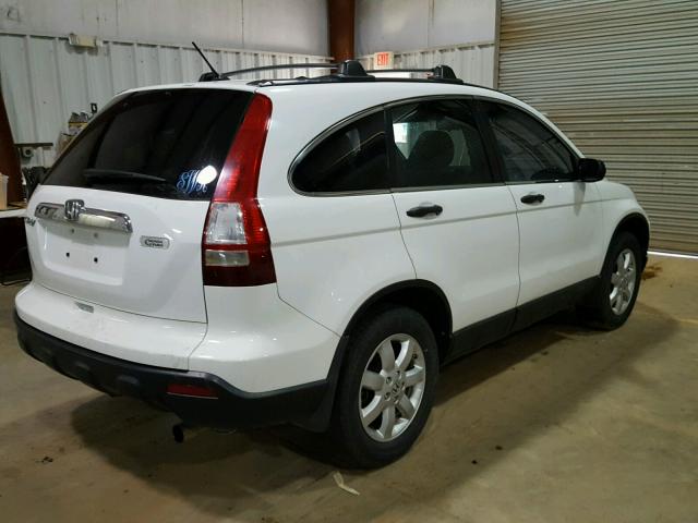 3CZRE38598G704869 - 2008 HONDA CR-V EX WHITE photo 4