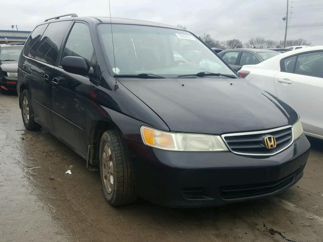 5FNRL18034B074092 - 2004 HONDA ODYSSEY EX BLACK photo 1