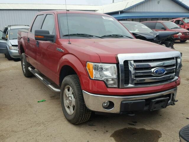 1FTPW14V99FA95192 - 2009 FORD F150 SUPER RED photo 1