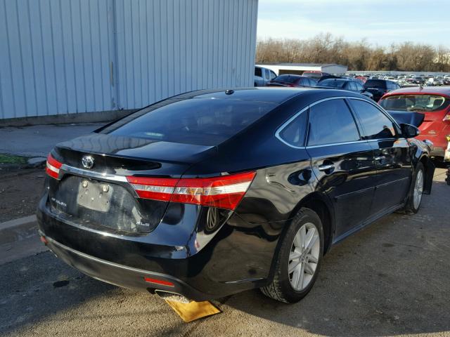 4T1BK1EB6EU105673 - 2014 TOYOTA AVALON BAS BLACK photo 4
