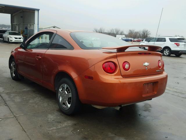 1G1AK15F367694354 - 2006 CHEVROLET COBALT LS BROWN photo 3