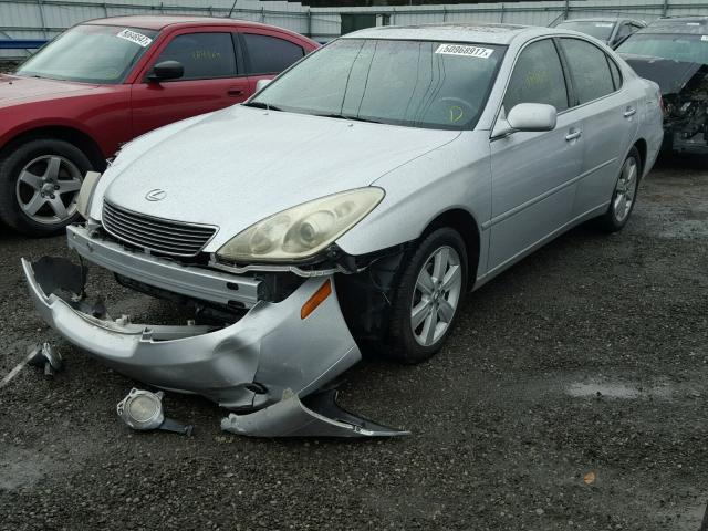 JTHBA30G465175477 - 2006 LEXUS ES 330 SILVER photo 2