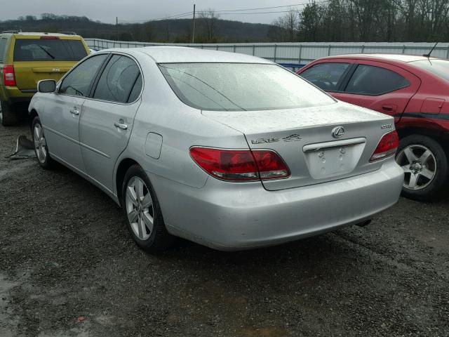 JTHBA30G465175477 - 2006 LEXUS ES 330 SILVER photo 3