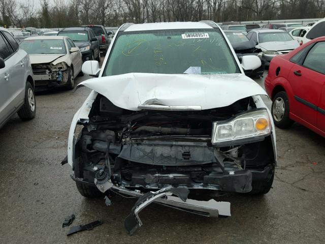 5GZCZ63496S862956 - 2006 SATURN VUE WHITE photo 9