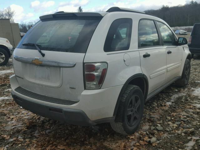 2CNDL23F866098579 - 2006 CHEVROLET EQUINOX LS WHITE photo 4