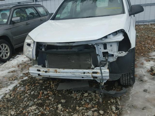 2CNDL23F866098579 - 2006 CHEVROLET EQUINOX LS WHITE photo 9