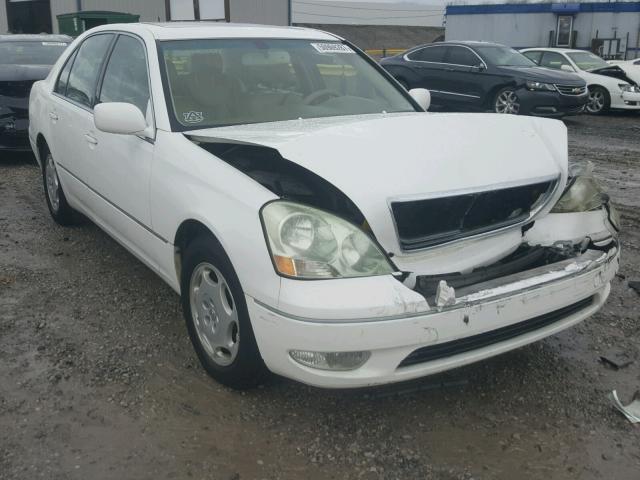 JTHBN30F210050866 - 2001 LEXUS LS 430 WHITE photo 1