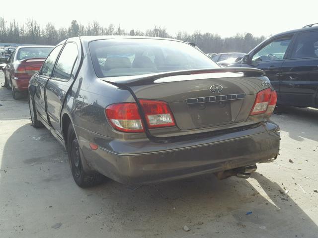 JNKDA31A12T021785 - 2002 INFINITI I35 GRAY photo 3