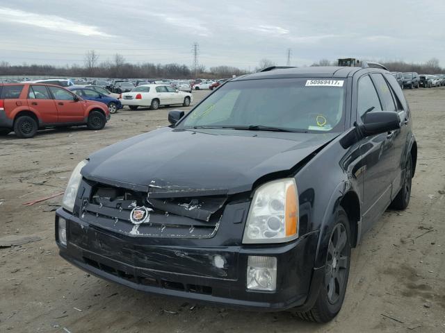 1GYEE63A960158497 - 2006 CADILLAC SRX BLACK photo 2