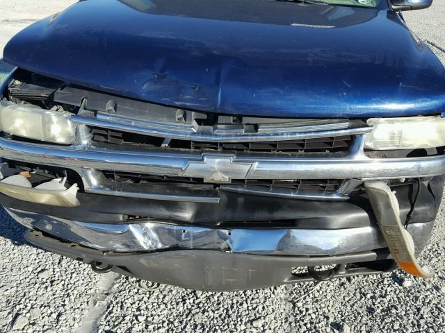 1GNEK13Z33J111745 - 2003 CHEVROLET TAHOE K150 BLUE photo 7