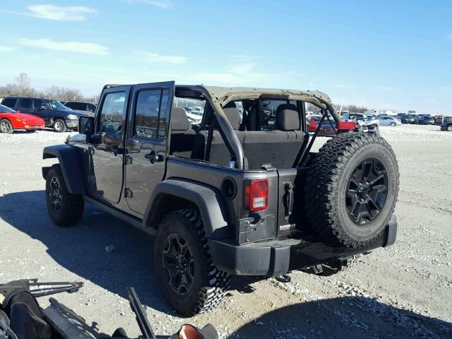 1C4BJWDG9HL641285 - 2017 JEEP WRANGLER U GRAY photo 3