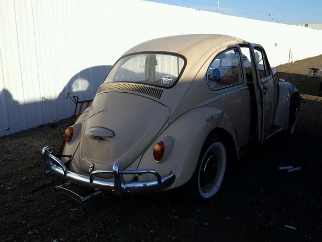 117833663 - 1967 VOLKSWAGEN BEETLE CREAM photo 4