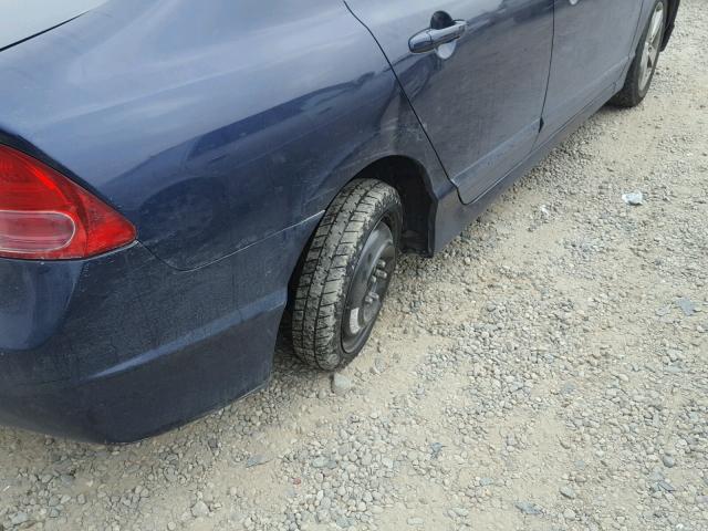 1HGFA16887L041495 - 2007 HONDA CIVIC EX 蓝色 照片 9
