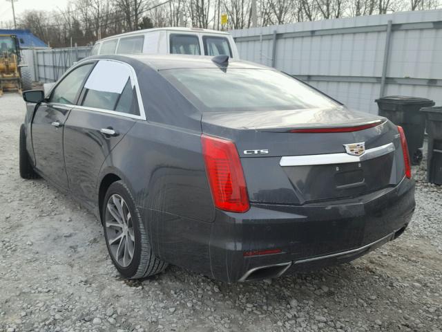 1G6AR5SXXG0101528 - 2016 CADILLAC CTS LUXURY GRAY photo 3