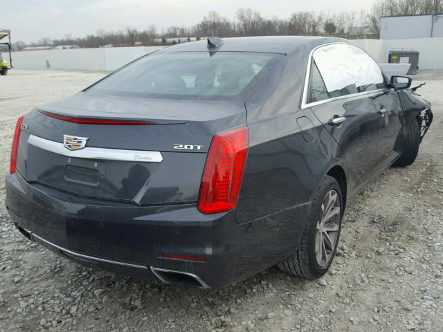 1G6AR5SXXG0101528 - 2016 CADILLAC CTS LUXURY GRAY photo 4