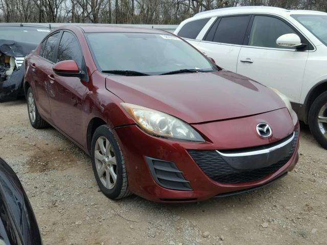 JM1BL1SF5A1313922 - 2010 MAZDA 3 I MAROON photo 1