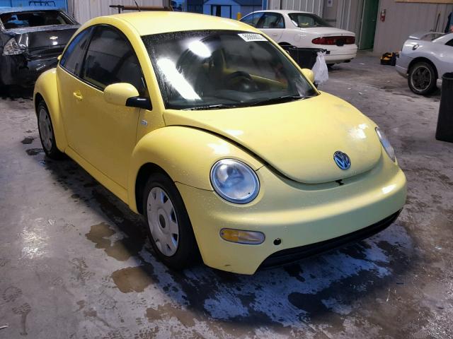 3VWBS21C91M419919 - 2001 VOLKSWAGEN NEW BEETLE 黄色 照片 1